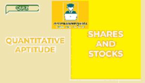 Stocks and Shares aptitude