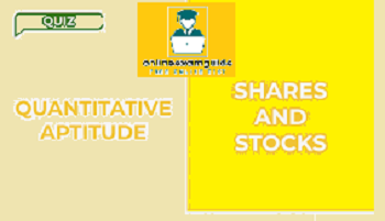 Stocks and Shares aptitude