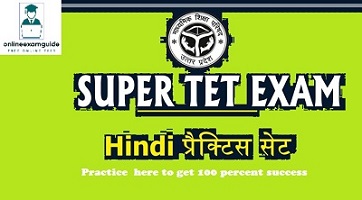 Super TET Mock Test in Hindi 2022