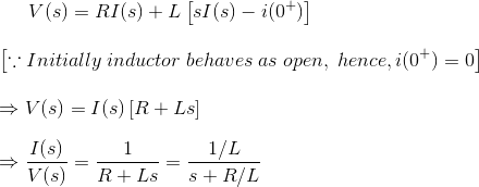 Concept of Transfer Function
