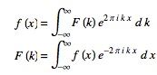 Fourier Transform Formula