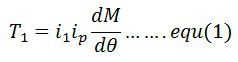Electrodynamometer equation